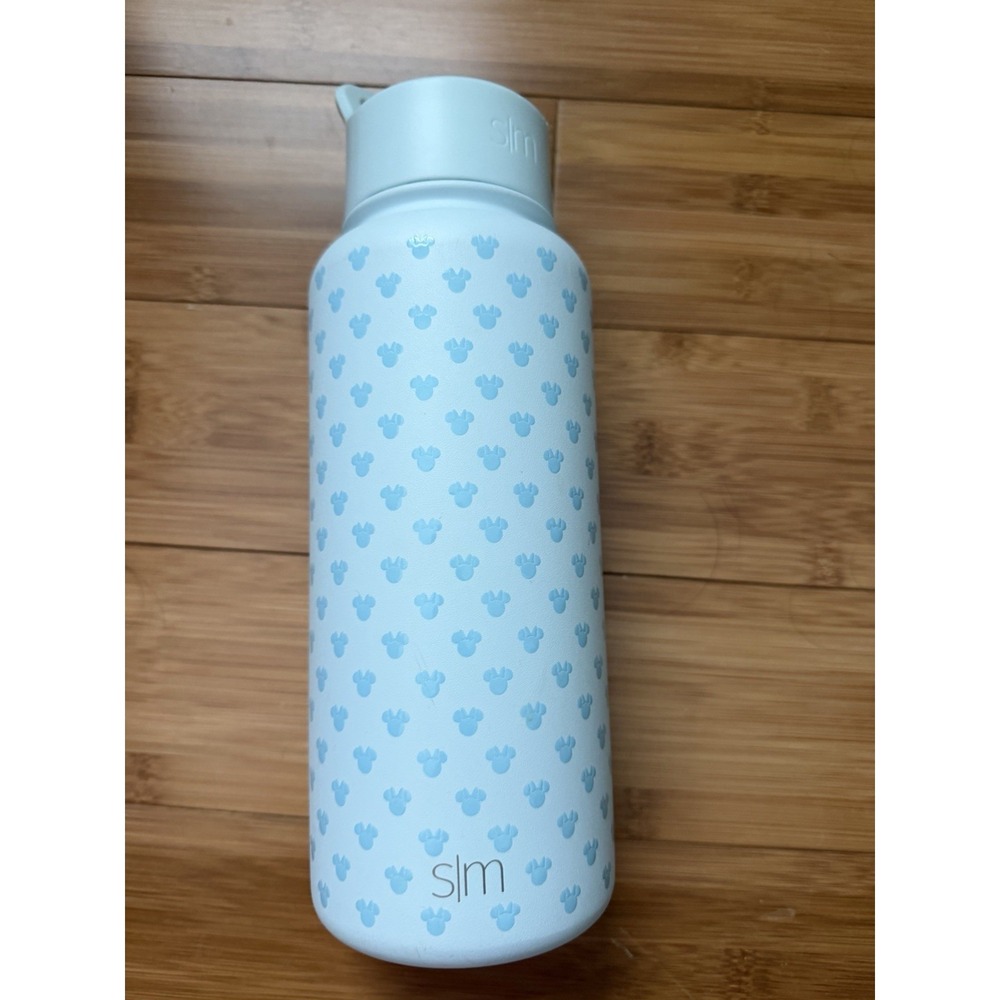 Simple‎ Modern Disney Mickey Mouse Water Bottle 32oz Summit Blue Insulated